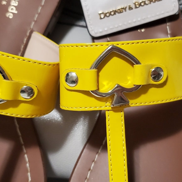 Kate Spade Yellow Cece Sandals - Picture 2 of 3